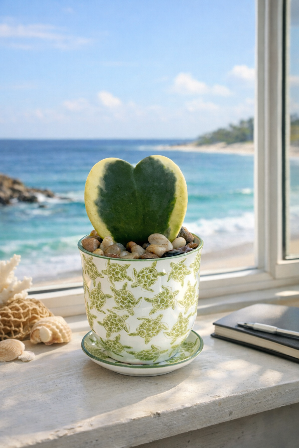 💚 Hoya Kerrii Heart in Decorative Pot