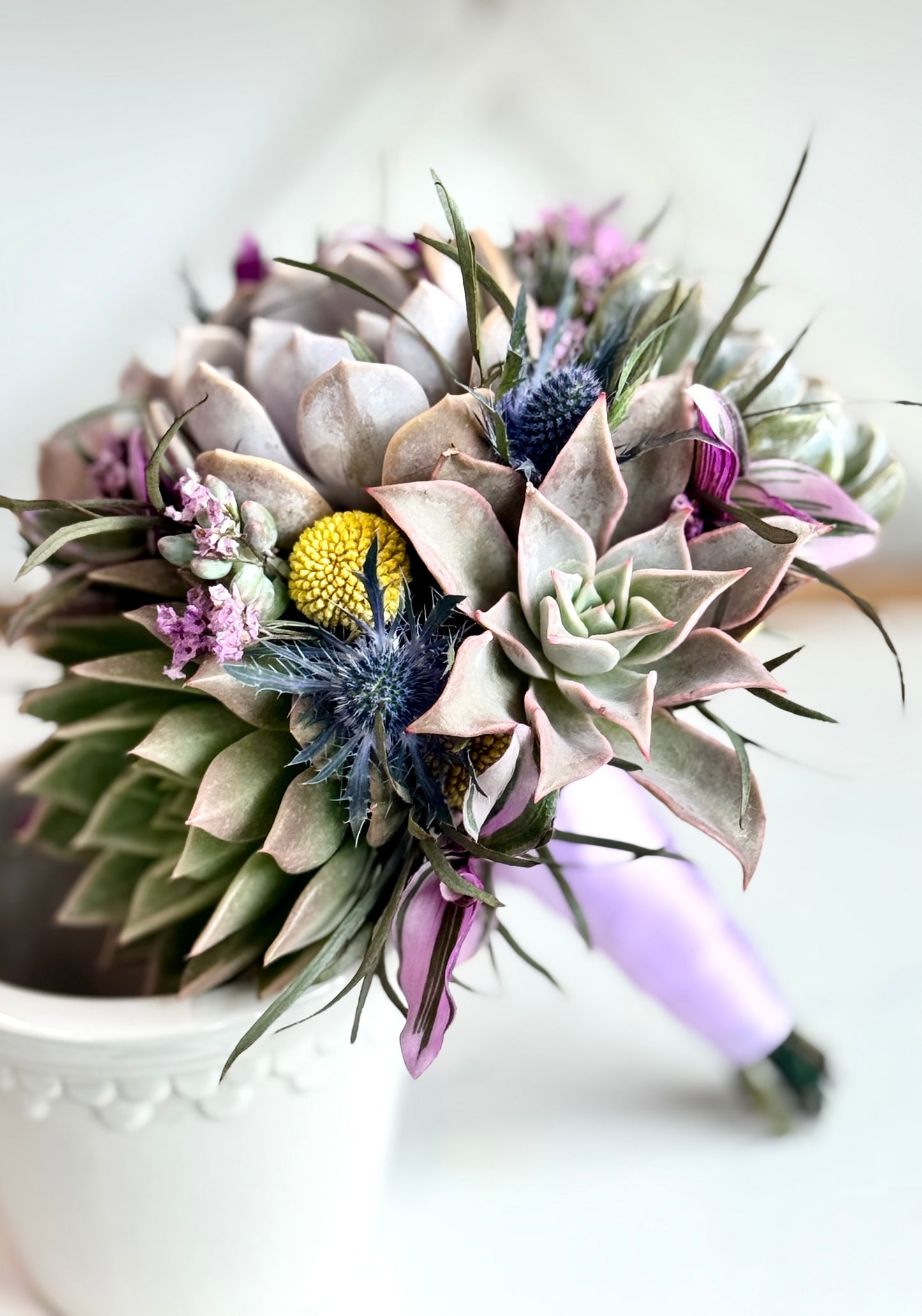 Wedding Succulent Bouquet