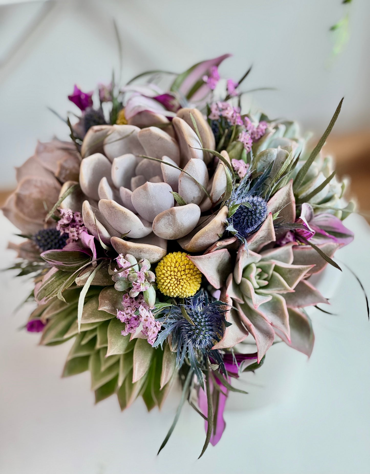 Wedding Succulent Bouquet