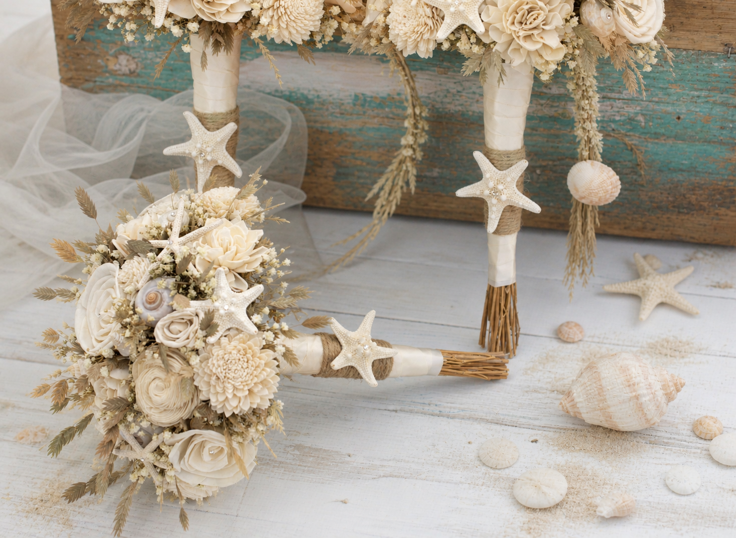 Beach Bouquet Wedding Package