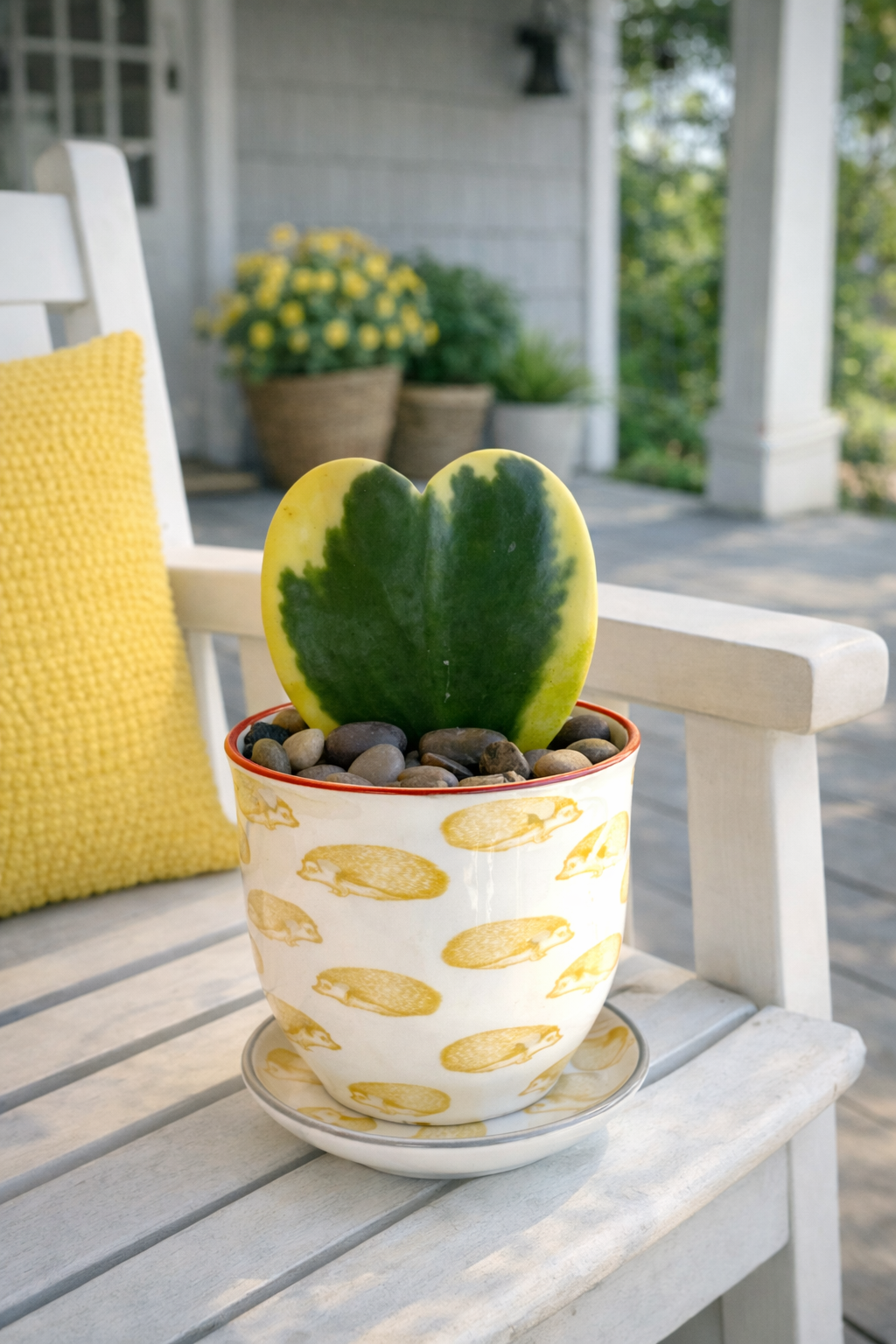 💚 Hoya Kerrii Heart in Decorative Pot