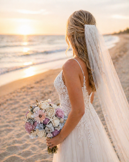 Beach Wedding Sola Flower Package – Coastal Elegance That Lasts