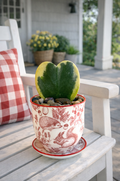💚 Hoya Kerrii Heart in Decorative Pot