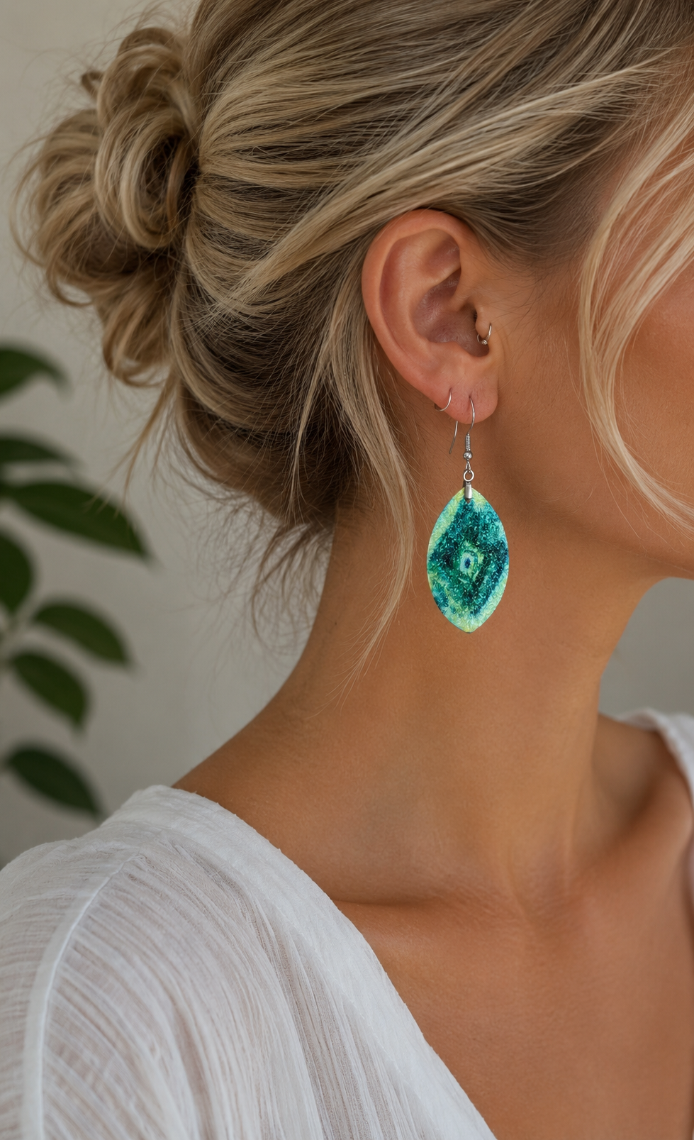Locally made earrings