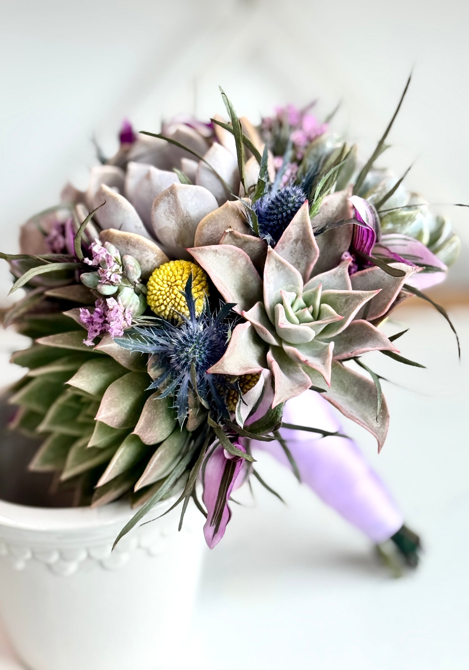 Wedding Succulent Bouquet