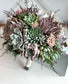 Succulent Wedding Bouquet
