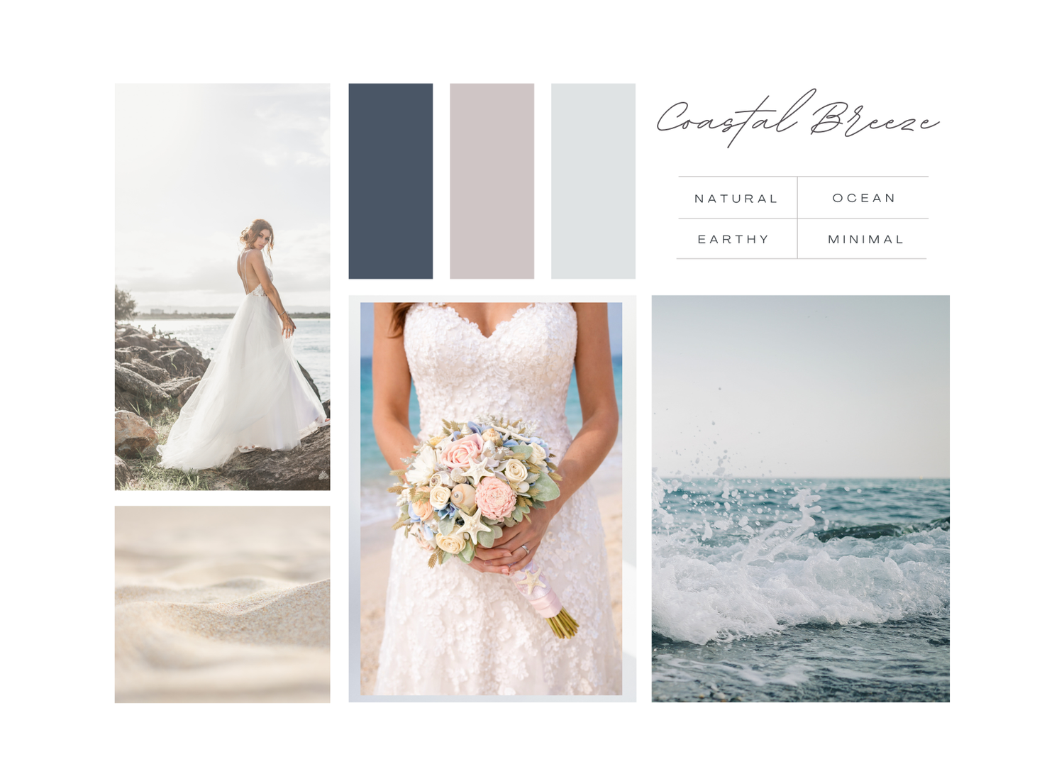 Beach Wedding Sola Flower Package – Coastal Elegance That Lasts